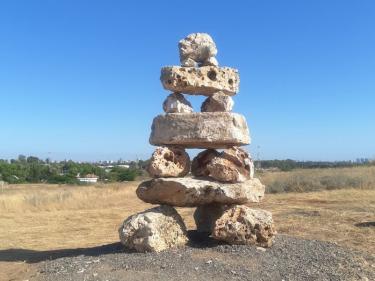 Stone sculpture in Green Gallery